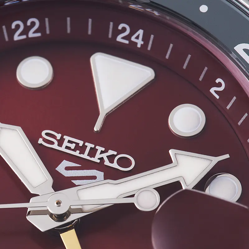 Seiko 5 Sports GMT Thong Sia Red Limited Edition Men’s Watch | SSK031K1